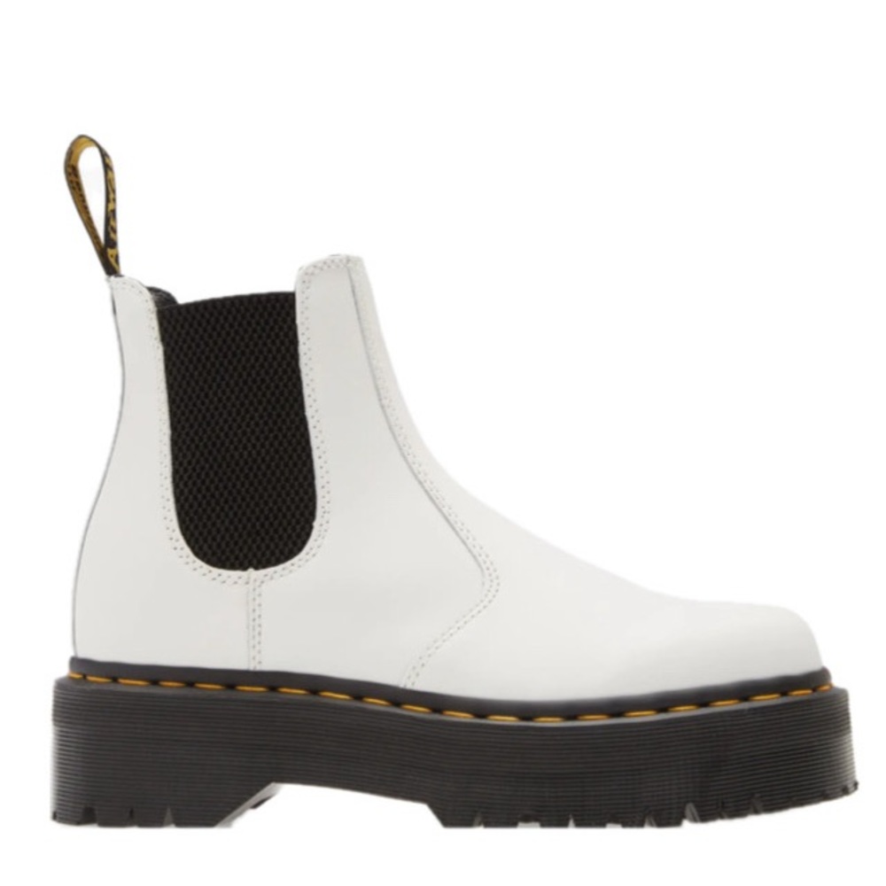 DR. MARTENS 2976 BEX SMOOTH LEATHER CHELSEA BOOTS NEW
